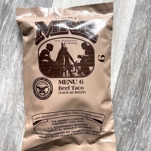 MRE Individual - Beef Taco (Menu 6)